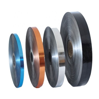 different colors of Single sided 15+6.5 Aluminum Foil for wires cables optic fiber cables