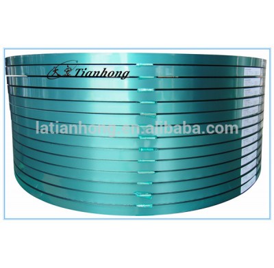 Green color ECCS tape with EAA film for fiber optic cables