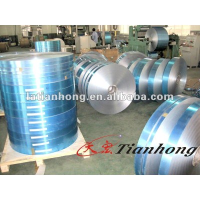 aluminium foil 8011 alloy perforated steel tape copolymer coated aluminium tape