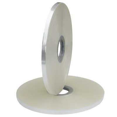 tray products (big spool) polyester(PET) tape with glue on the back (intermittent) For Cable And Wire Wrapping